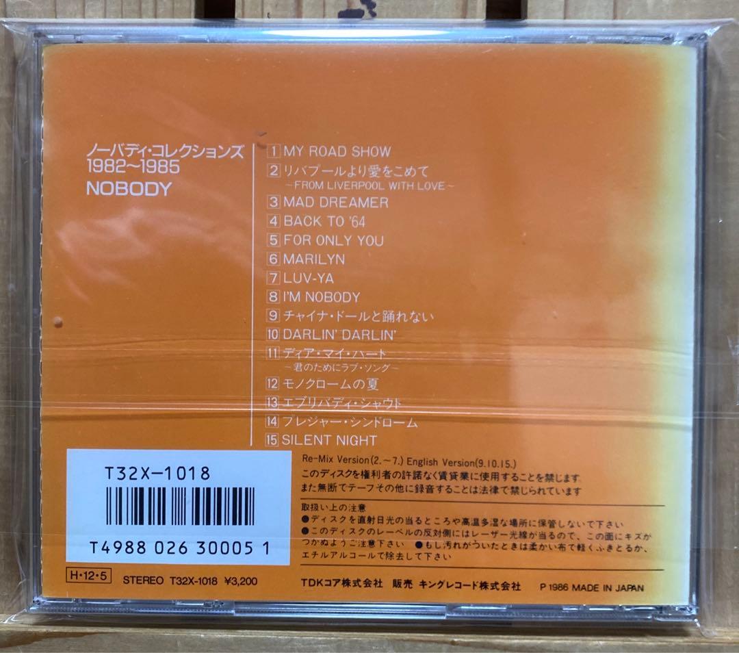 NOBODY / COLLECTIONS 1982～1985 / TDKコア