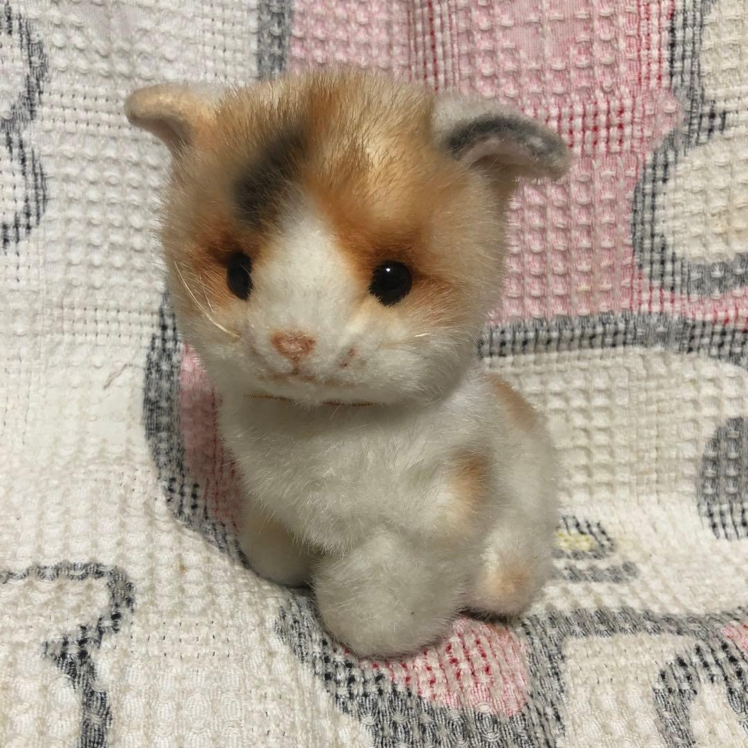 ALFA レトロ HEARTY PARTY 三毛猫 ぬいぐるみ 中古品 - メルカリ