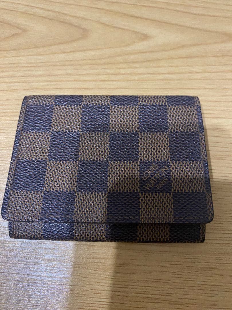 ルイヴィトン　ダミエ　名刺入れ ルイ・ヴィトン(LOUIS VUITTON) ダミエ(Demier) 名刺入れ メンズカード