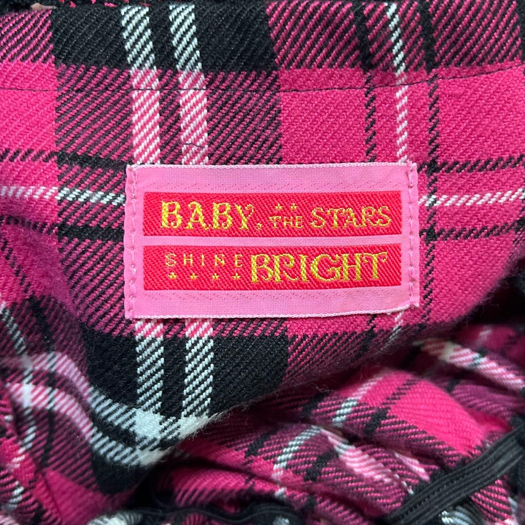 ま*む様 BABY タータンチェックリボンシャーリングプリンセス