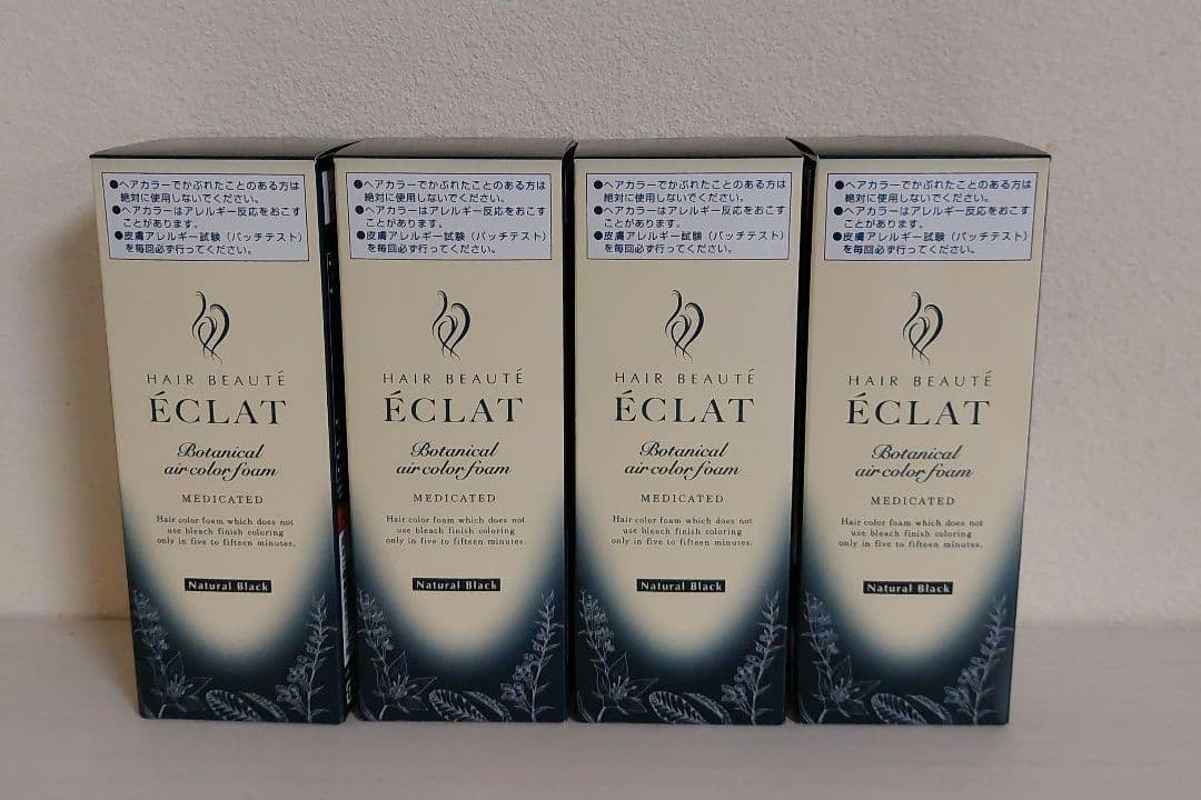 ヘアボーテエクラ　ボタニカルエアカラーフォーム　ブラック　80g 4個 Amazon | ヘアボーテエクラ ボタニカルエアカラーフォームEX