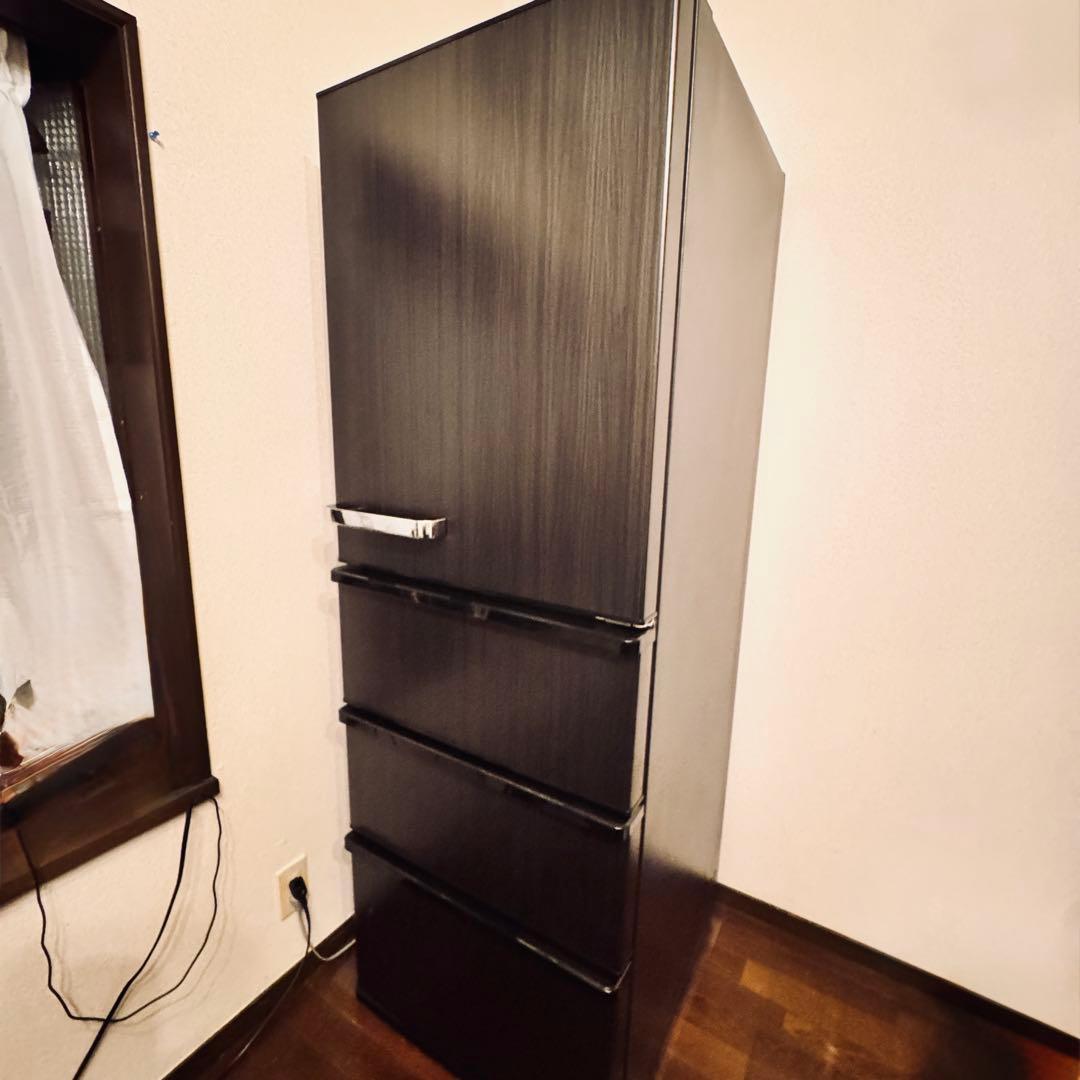 美品✨AQUA アクア 2024年式 冷蔵庫 aqr-v37p ウッドブラック - メルカリ