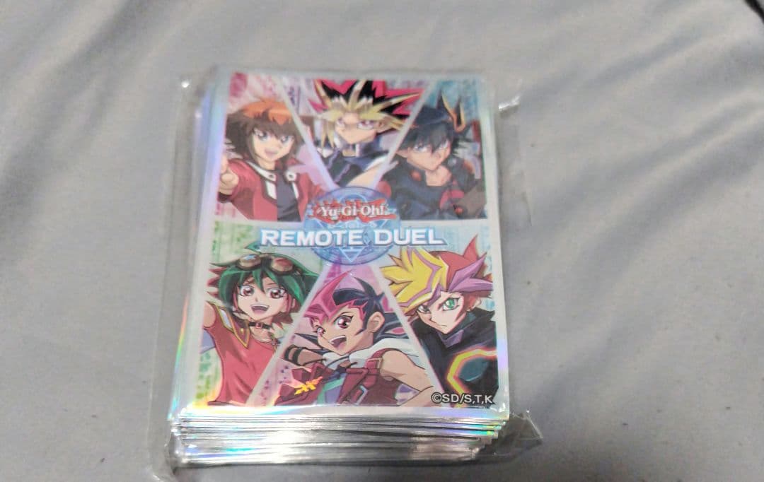 遊戯王 REMOTE DUEL リモートデュエル 抽選 未開封 主人公 スリーブ