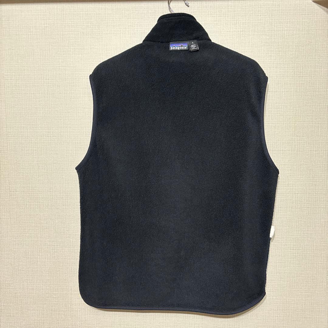 patagonia シンチラ フリース ベスト 黒 L 90s USA製 - メルカリ