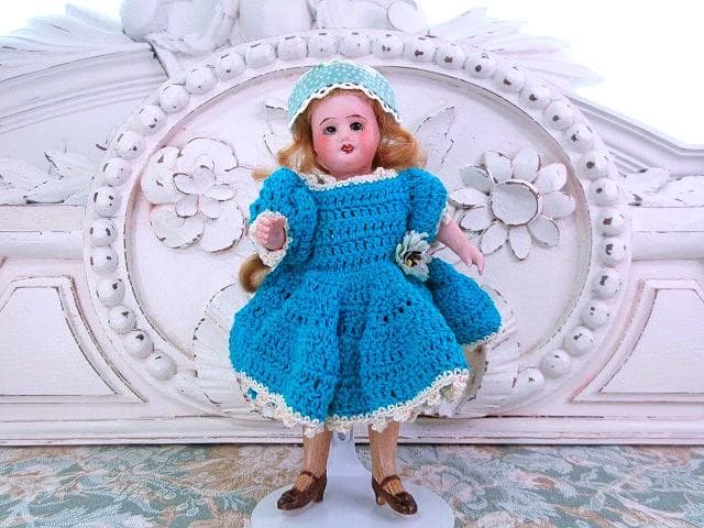 アンティーク ミニョネット STBJ ☆ フレンチ ビスクドール