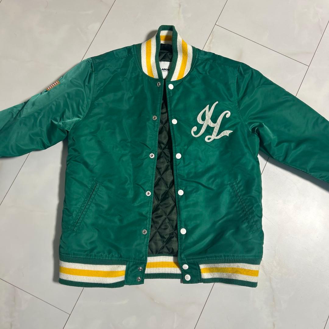 XLARGE グリーン スタジャン S - メルカリ