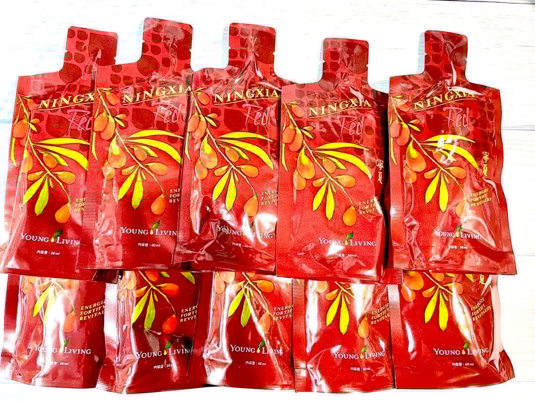 新品☆ヤングリビング ニンシアレッド シングル 10個 アロマ 精油☆未開封 YLおトク便パックに新たなセットが仲間入り！ニンシアレッド愛用者に