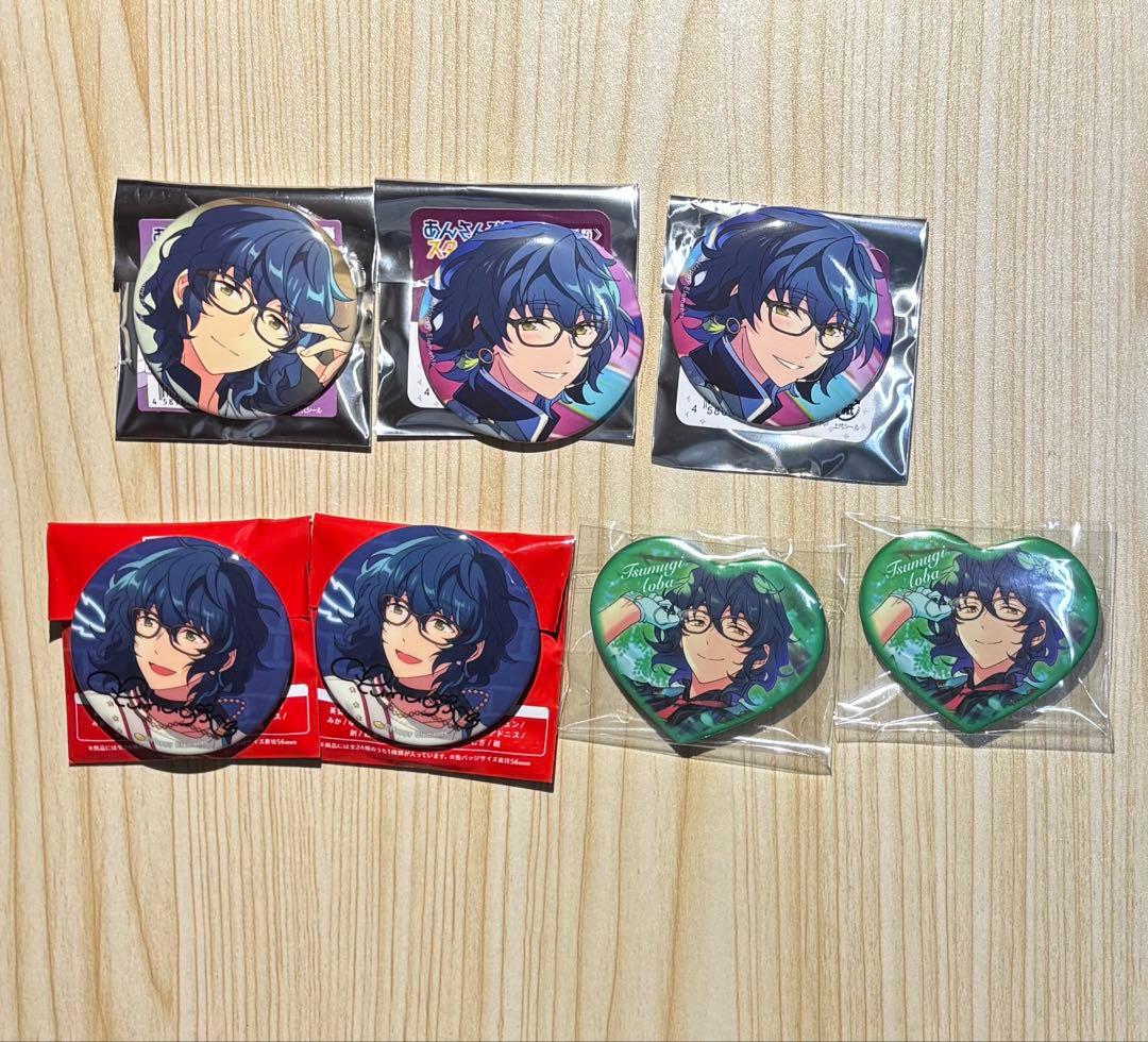あんスタ 青葉つむぎ 缶バッジ ぱしゃっつ まとめ売り - メルカリ