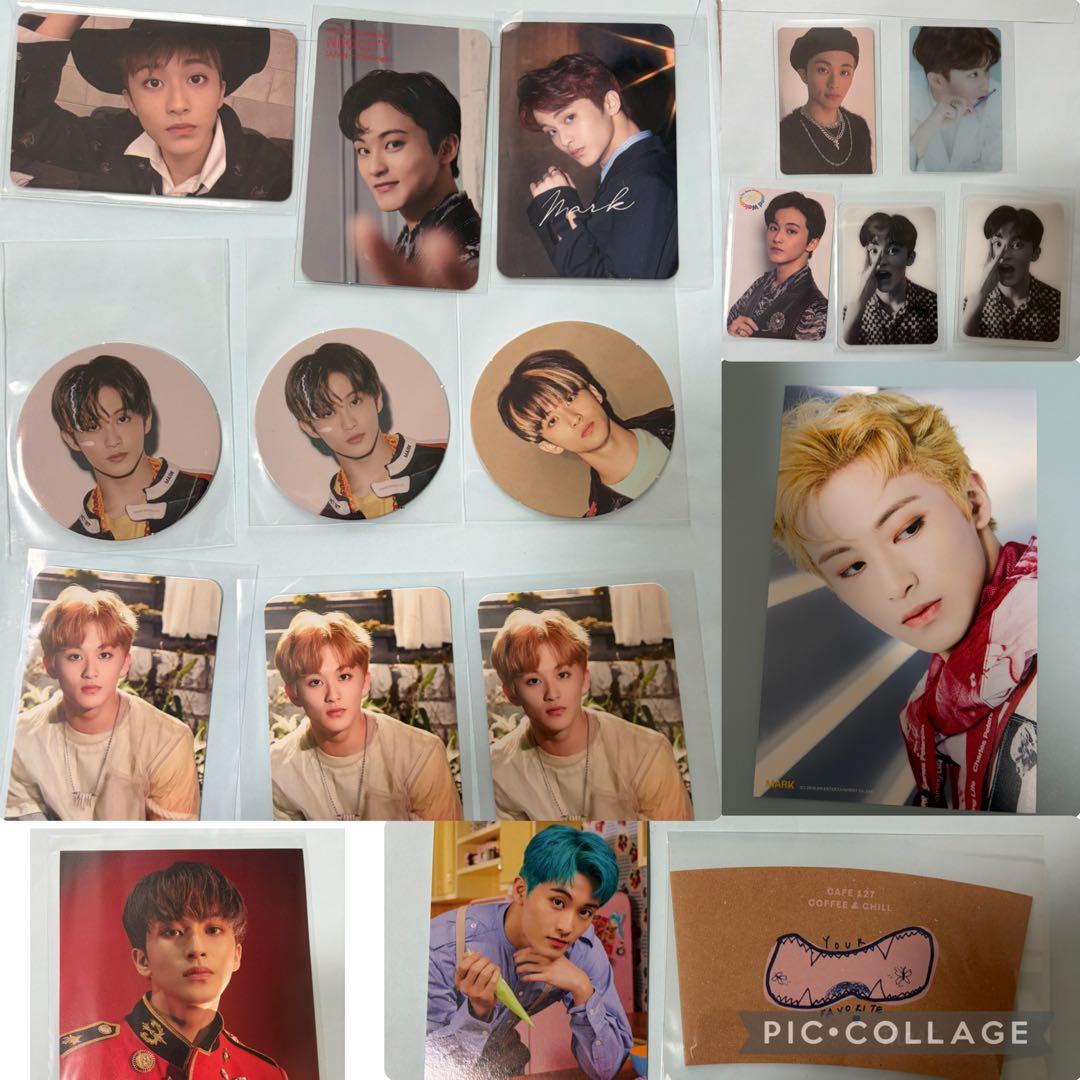NCT マーク トレカ、紙類セット 18枚 - メルカリ