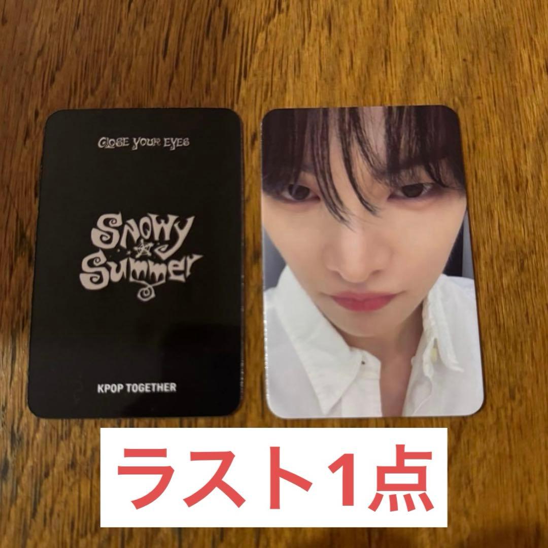 CLOSEYOUREYES 対面 トレカ ミヌク 顔アップver - メルカリ