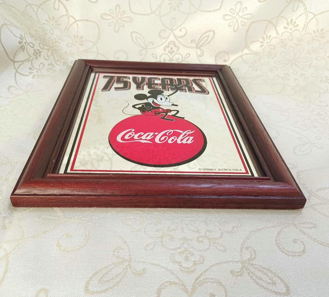 パブミラー コカ・コーラ ✕ ディズニー ミッキーマウス 75周年 鏡