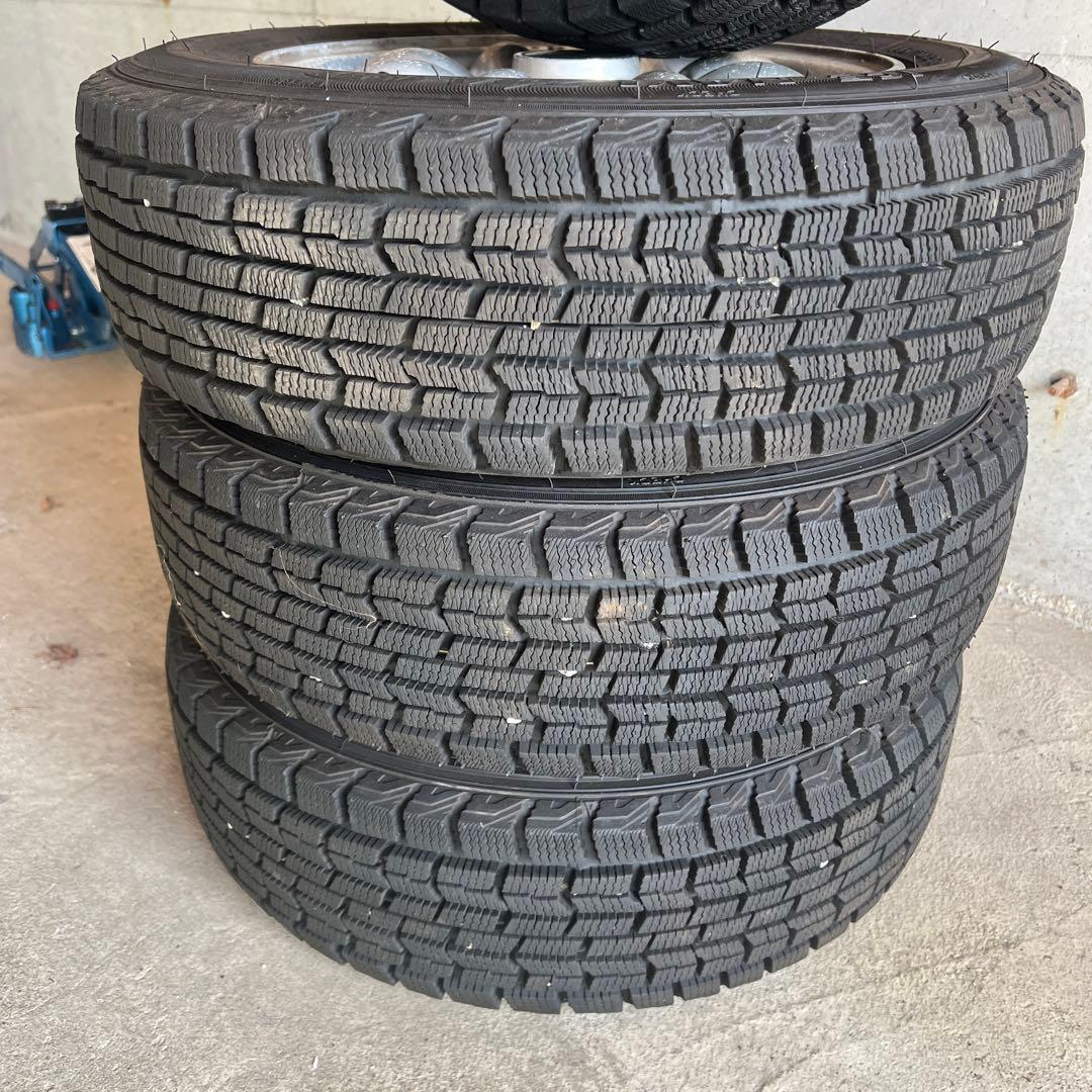 ローバーミニ 純正12インチアルミホイール&スタッドレスタイヤセット