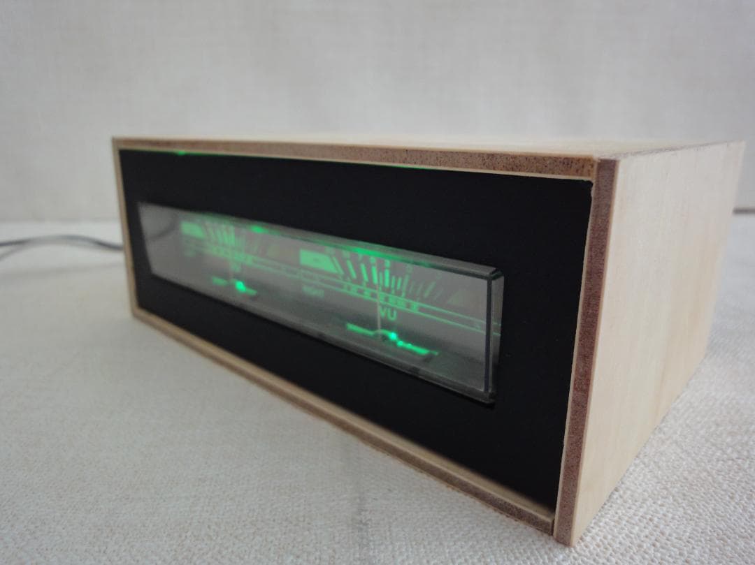 自作ステレオVUメーター211号機（LR一体型中型）