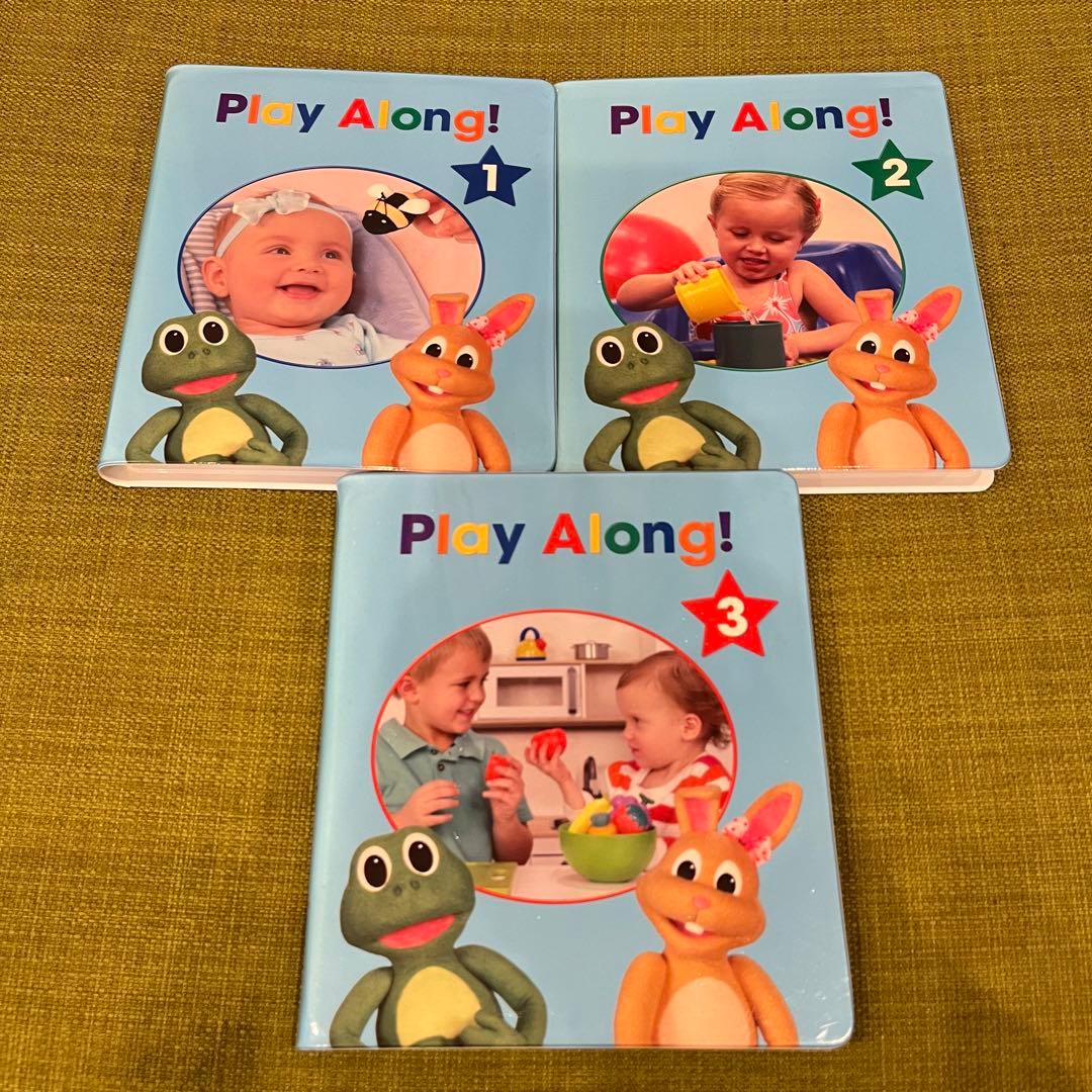 Play Along! 幼児向けボードブック全3巻セット BluRay