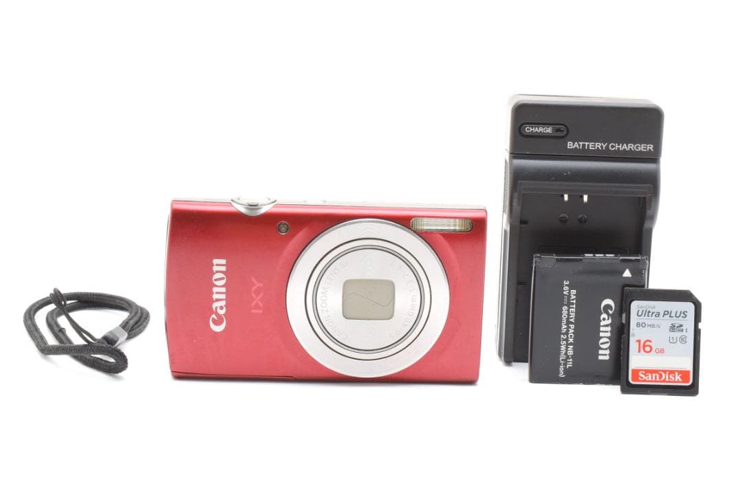 Canon IXY 200 コンパクトデジタルカメラ レッド キヤノン - メルカリ