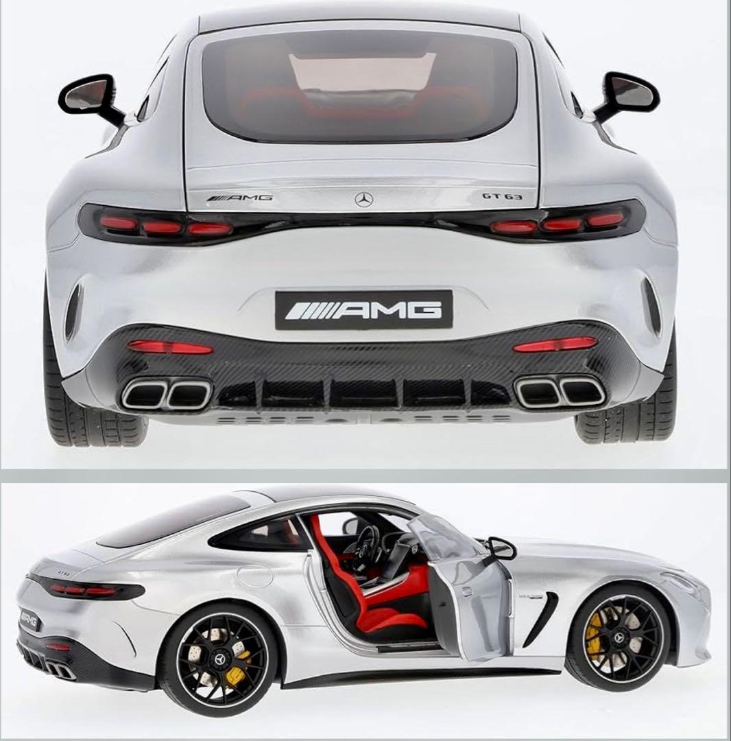 メルセデスAMG GT63 4MATICクーペ ハイテックシルバー 1/18 - メルカリ
