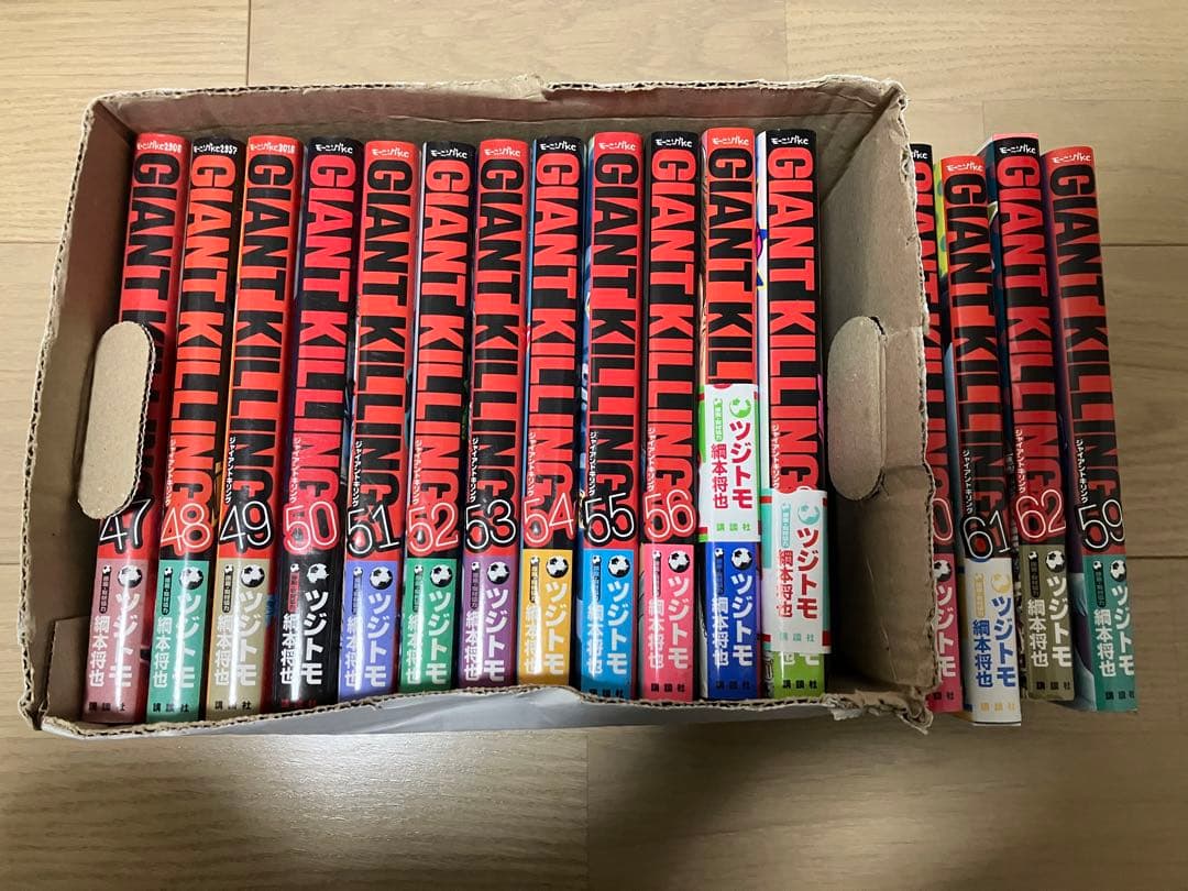 GIANT KILLING ジャイアントキリング 1巻〜62巻セット - メルカリ