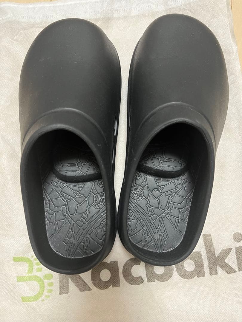 美品　Racbaki ラクバキ　イージーサボS 黒 イージーサボ ブラック | Racbaki