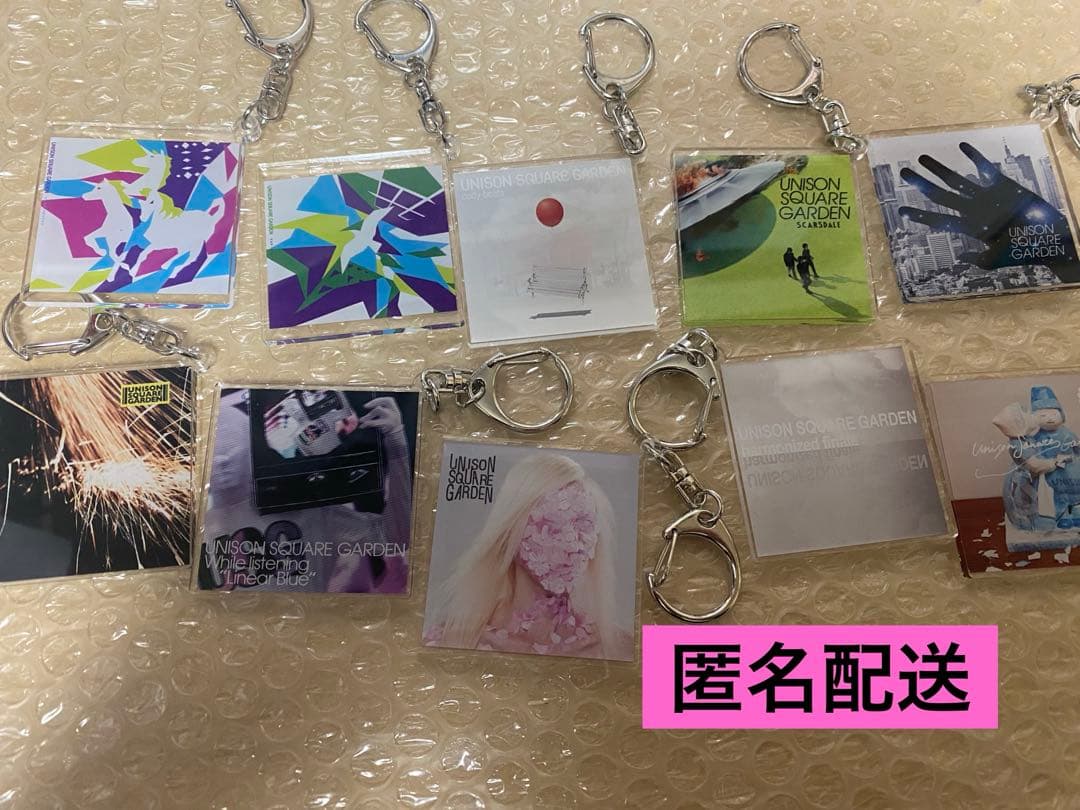 UNISON SQUARE GARDEN シングルジャケットアクリルキーホルダー 2026年最新】UNISON シングル ジャケットの人気アイテム - メルカリ