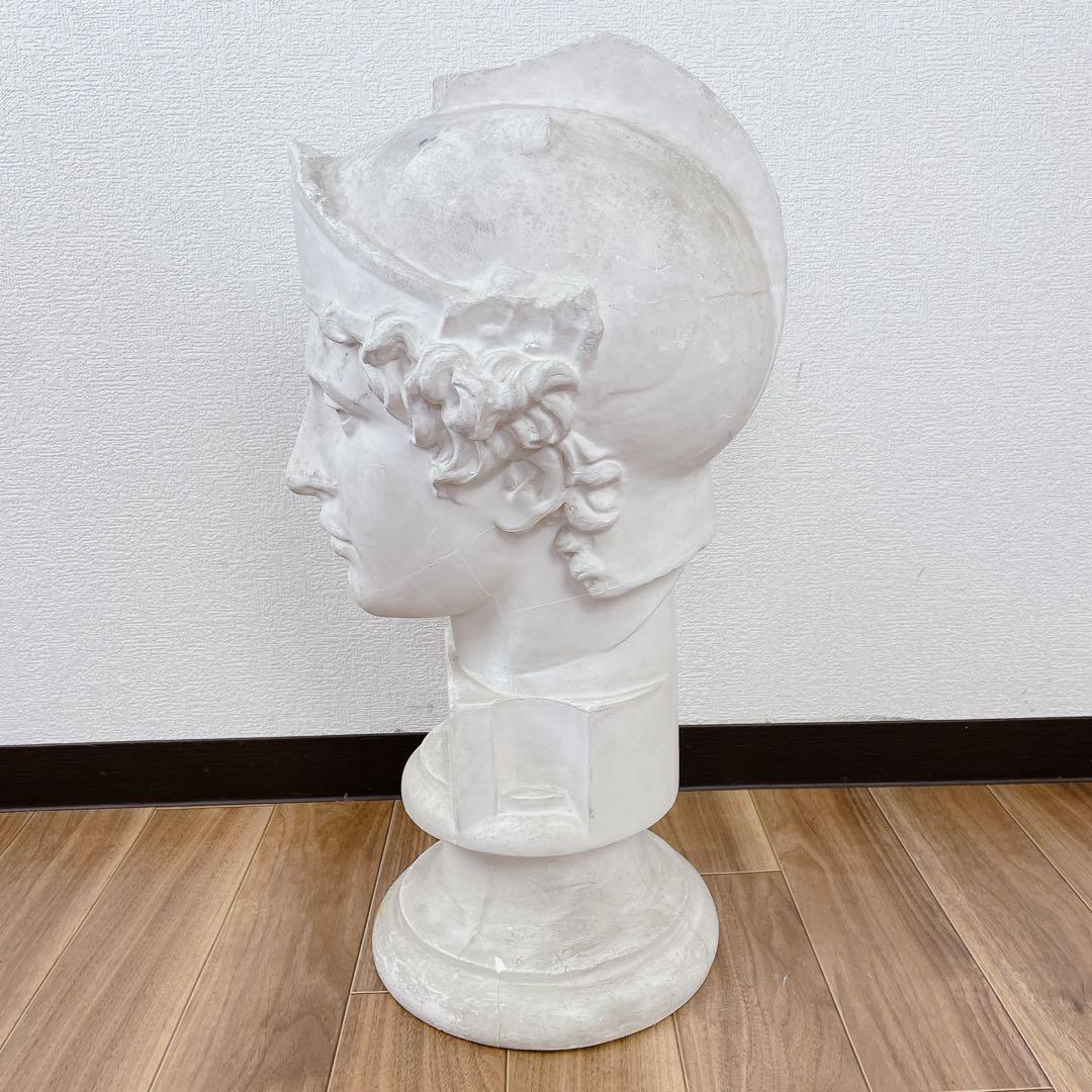 石膏像 青年マルス首像 胸像 美術 教材 デッサン オブジェ - メルカリ