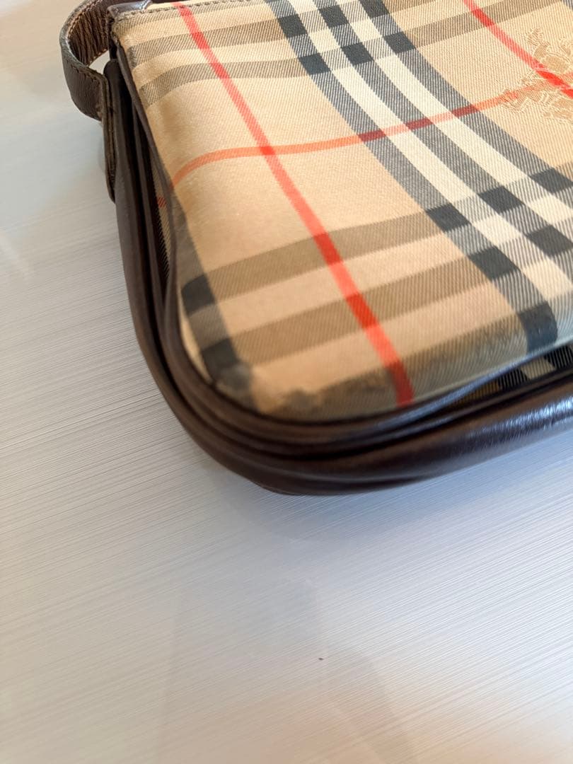 nochiko さま専用】オールドバーバリー ショルダーバッグ - メルカリ