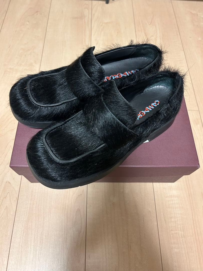 Camper lab スクエアトゥ ローファー - メルカリ