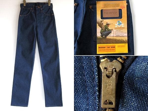 希少 デッドストック 80s70s USA製 マーベリック 44MWZ W27 - メルカリ