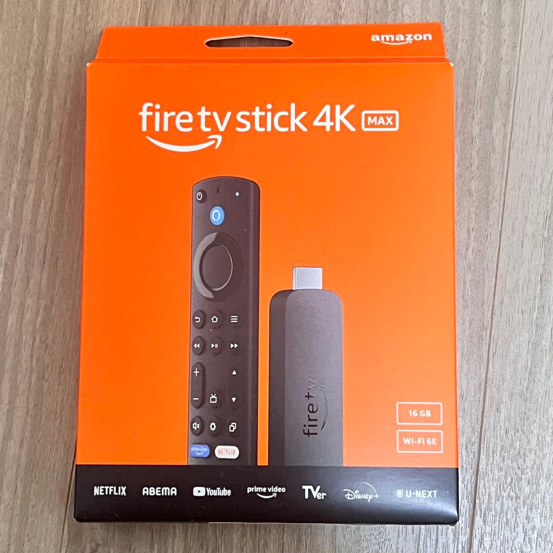 Amazon Fire TV Stick 4K Max 第2世代 新品・未開封 Amazon Fire TV Stick 4K Max (2nd Gen) Streaming Device with Wi-Fi