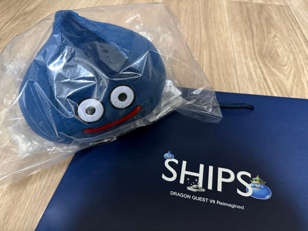 SHIPS ドラクエ ネイビースライム ぬいぐるみM - メルカリ