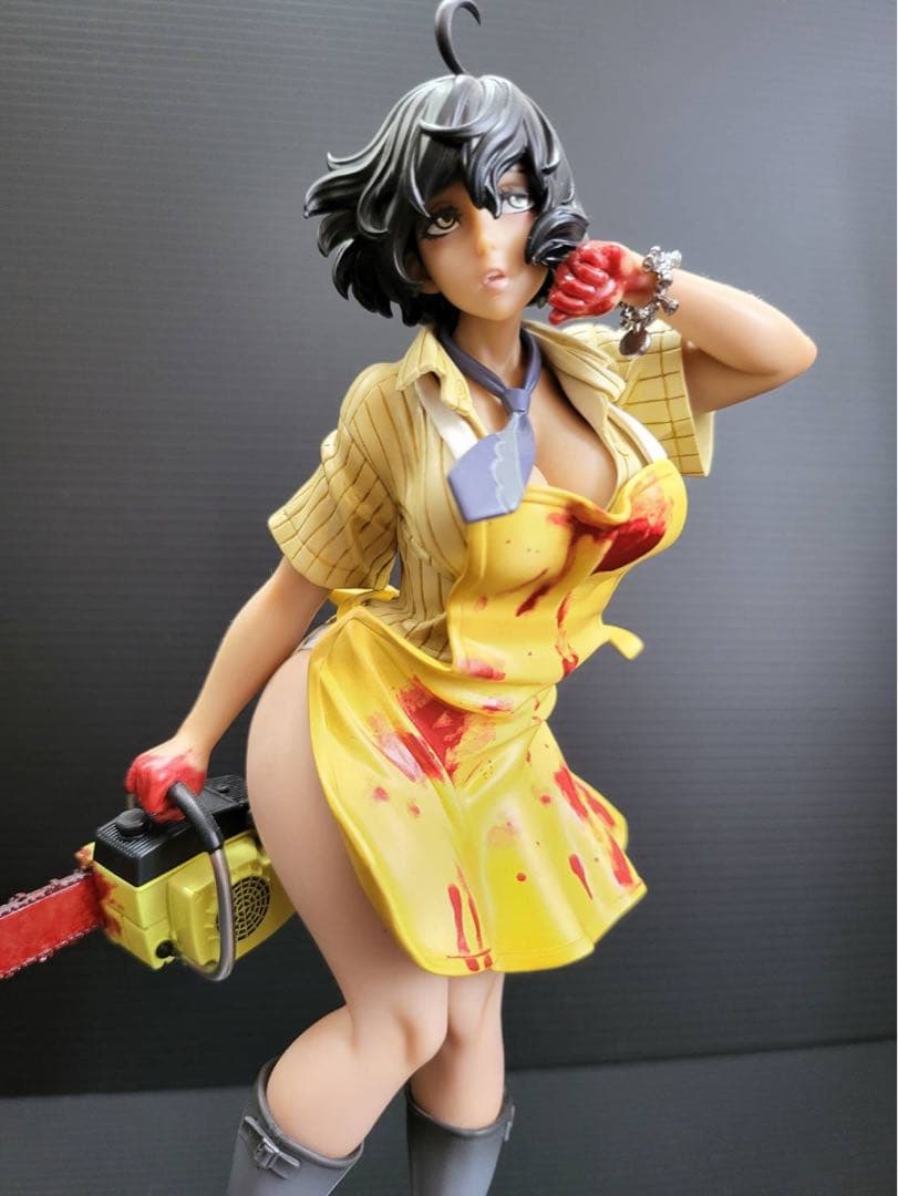 コトブキヤ HORROR美少女 悪魔のいけにえ レザーフェイス 山下しゅんや