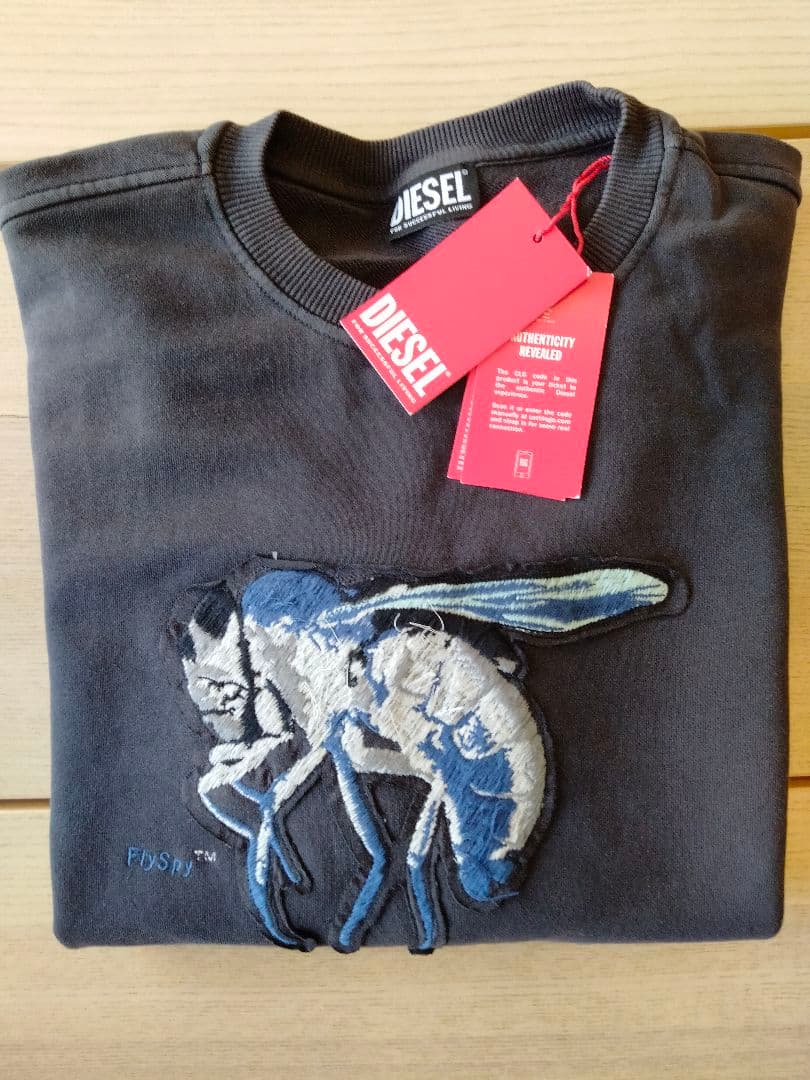 DIESEL（GINNLONG刺繍 SWEAT-SHIRT）＆キャップ2点新品 - メルカリ