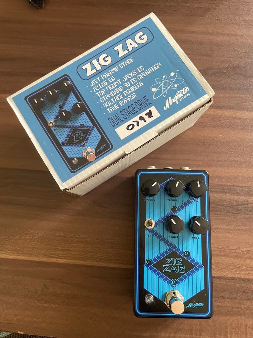 Magnetic Effects ZIG ZAG オーバードライブ Zig Zag Overdrive - Gear In 90 Seconds- The Guitar Geek Pedal Demo