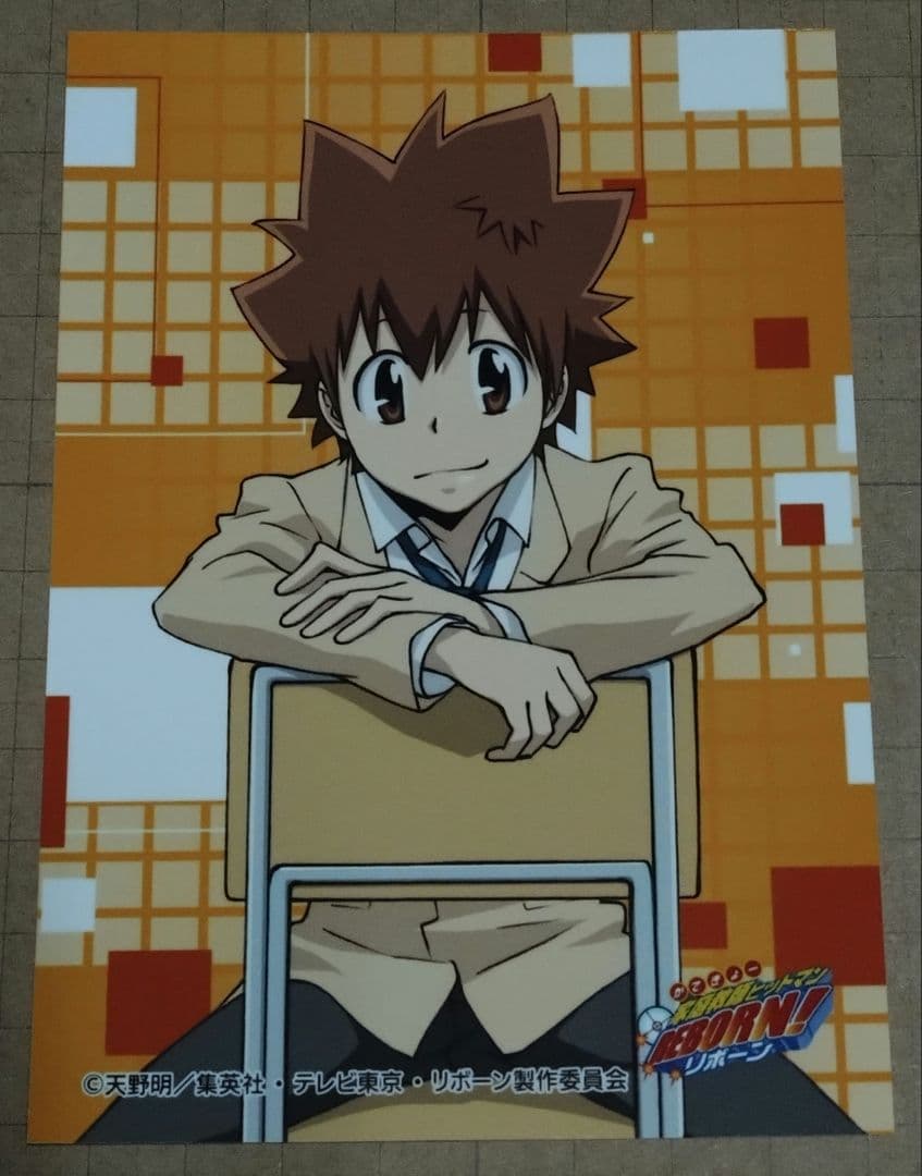 家庭教師ヒットマンREBORN! ジャンプフェスタ 限定 ブロマイド 綱吉