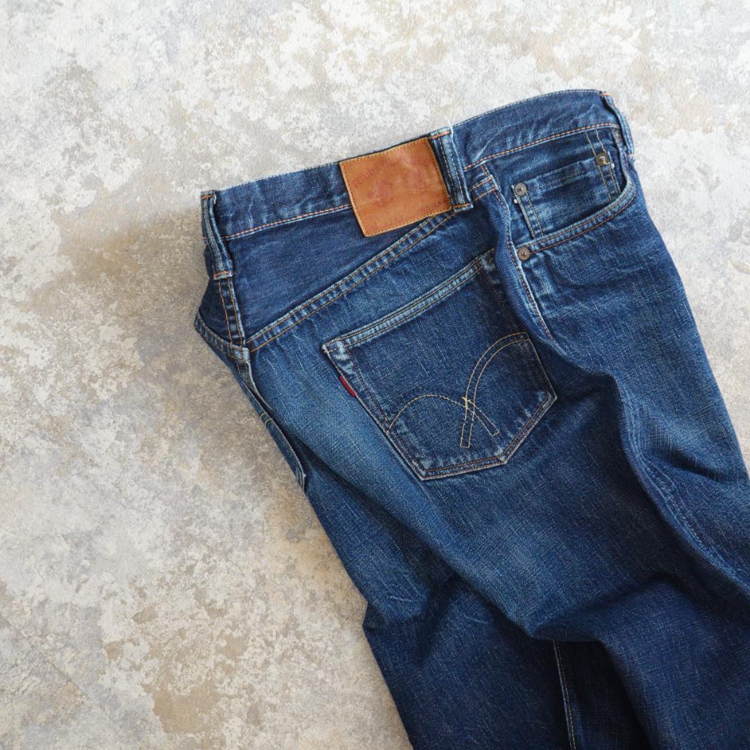 FULL COUNT 1101 ストレートデニム W30 日本製 セルビッジ - メルカリ