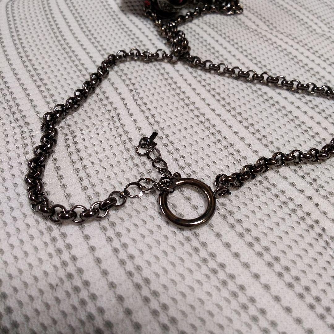 Black Peace Now 王冠デザイン ネックレス ペンダントビジュアル系