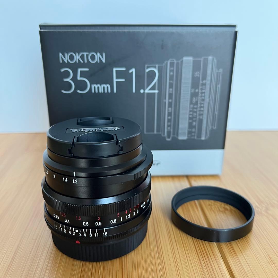 レンズ(単焦点) Voigtlander NOKTON 35mm F1.2 X-mount フォクトレンダーNOKTON 35mm F1.2 Xマウントを買いました