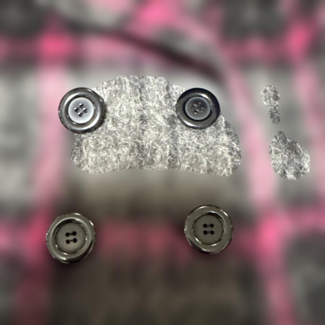 SONIA RYKIEL シャギーコート グレー/ピンク 38