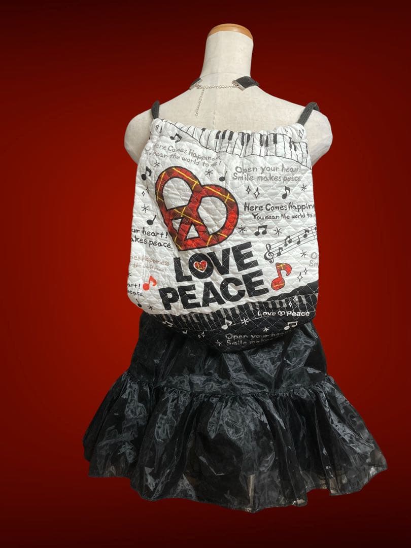 00s平成ギャルフェアリーグランジNANAナップサックピースマーク