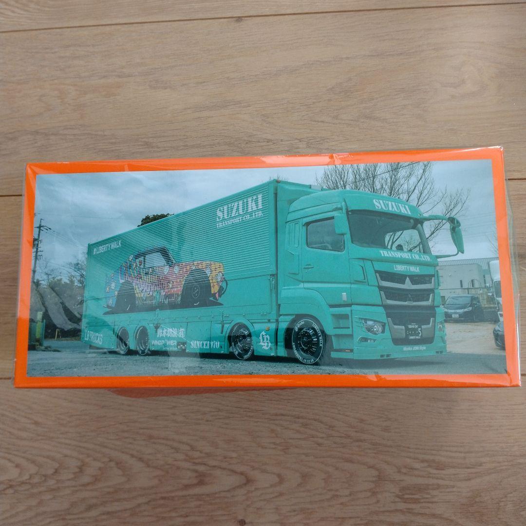 リバティウォーク　LBWK G.C.D LB―TRUCKS　ミニカー GCD 三菱ふそう リバティーウォーク トラック 1/64 北京国際模型博覧会