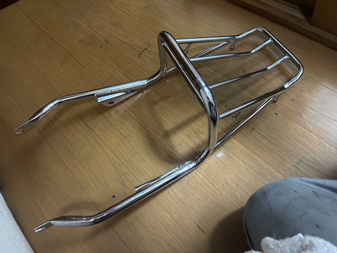 GT750キャリア/メッキ G7キャリア CB750four CB1100