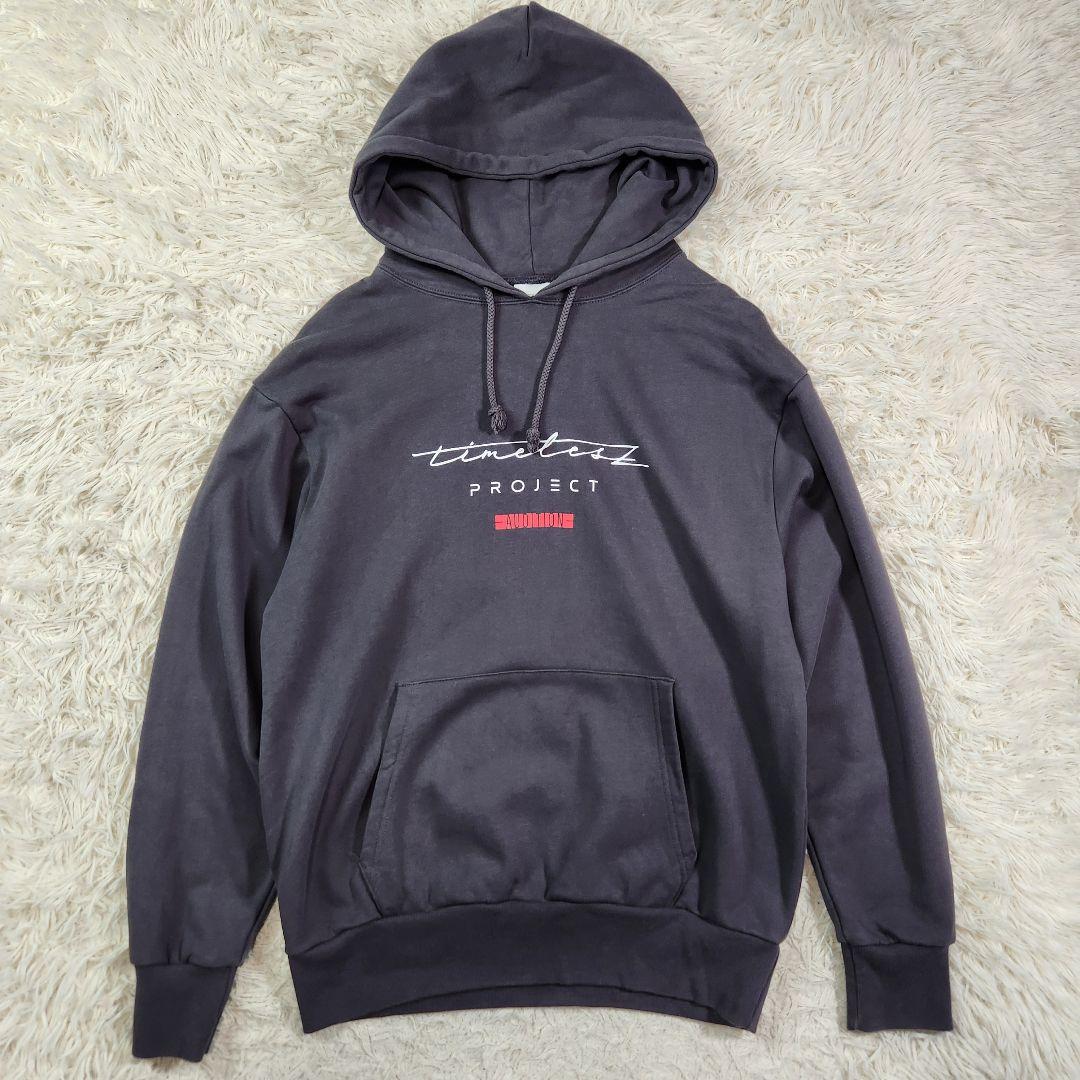 美品 タイムレス timelesz タイプロパーカー ロゴプリント 黒 L - メルカリ