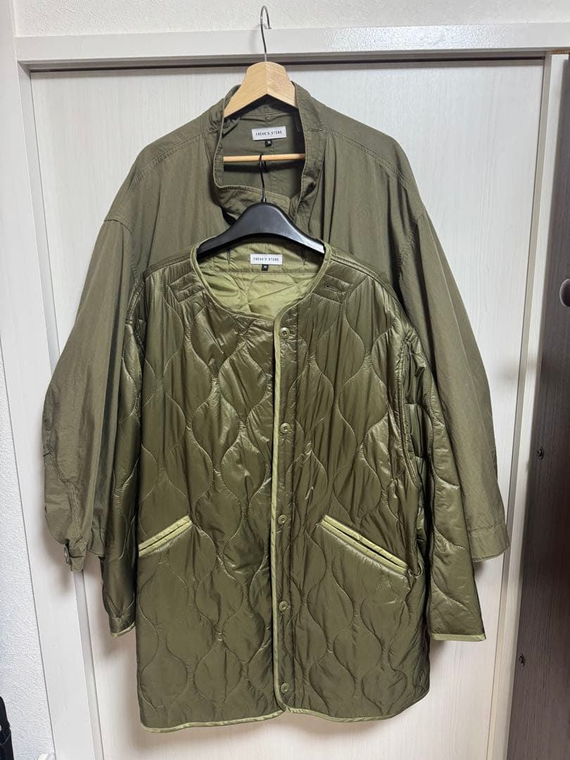 【美品】FREAK’S STORE モッズコート 別注ライナー付 M FREAK'S STORE（フリークスストア） モッズコート コート 限定展開