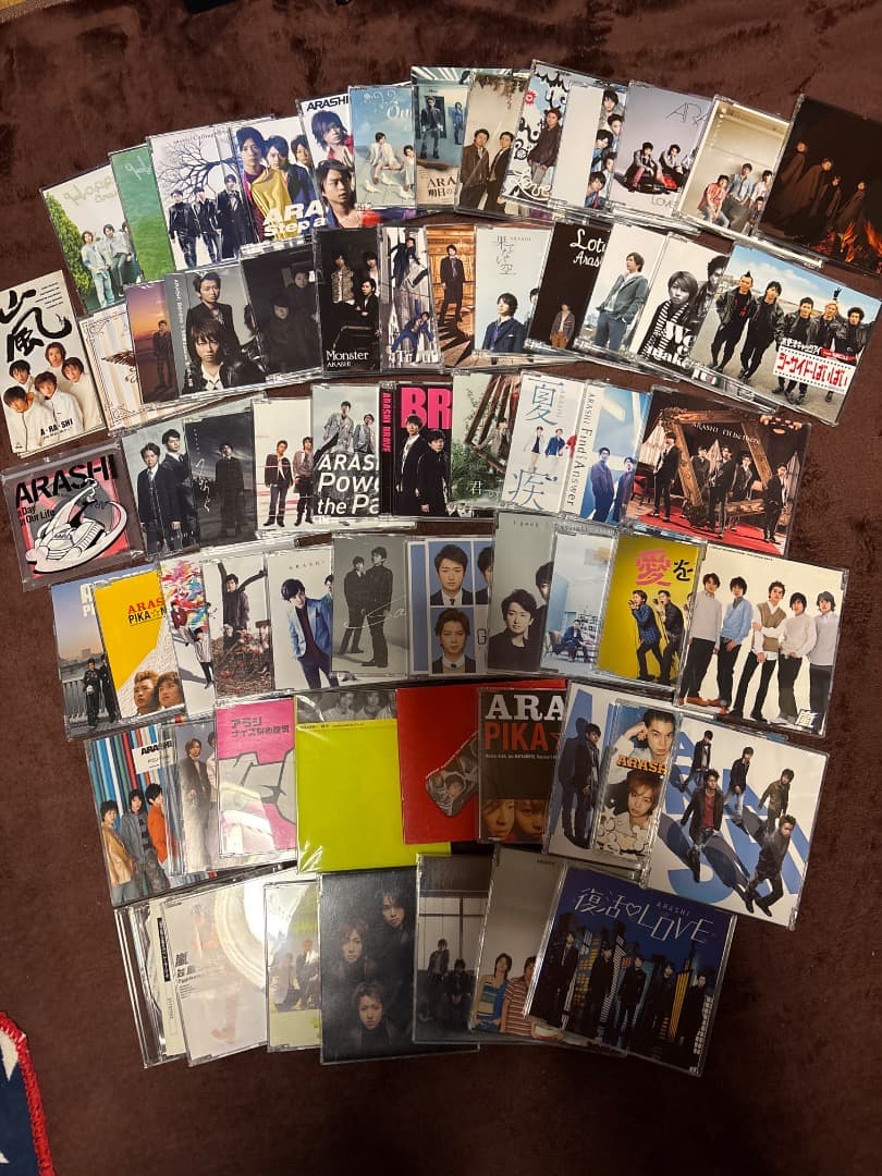 嵐シングルCD（通常盤➕初回限定盤）63枚まとめ売り Love so sweet＜通常盤＞/嵐