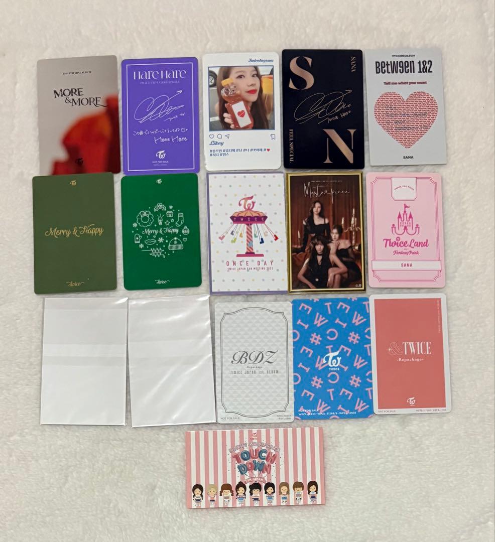 TWICE サナ トレカ セット まとめ売り - メルカリ
