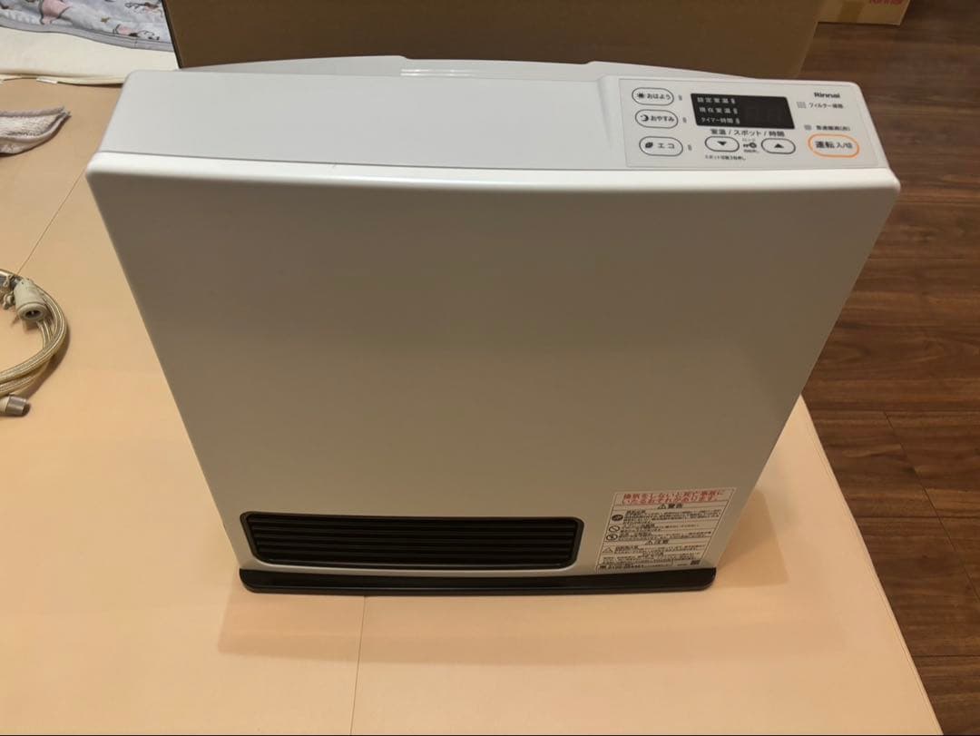 ガスファンヒーター SRC-365E リンナイ ガスファンヒーター SRC-365E ホワイト 都市ガス(13A