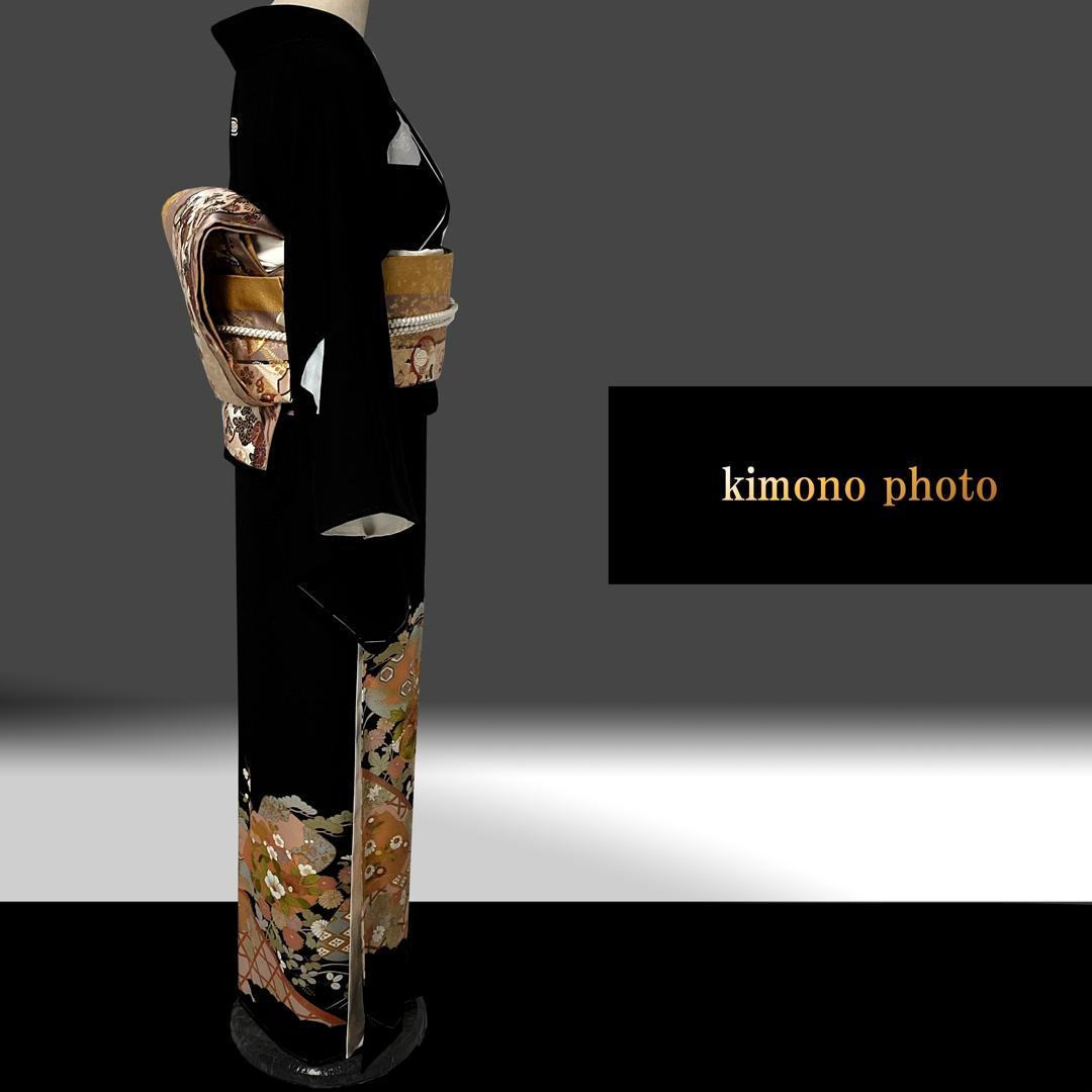 正絹【新品、未使用】6点フルセット【トールサイズ】極上逸品金彩