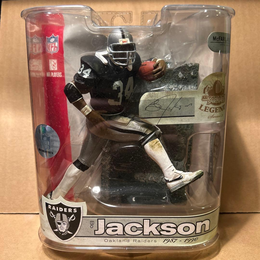 マクファーレントイズ NFLレジェンズシリーズ ボー・ジャクソン 未開封