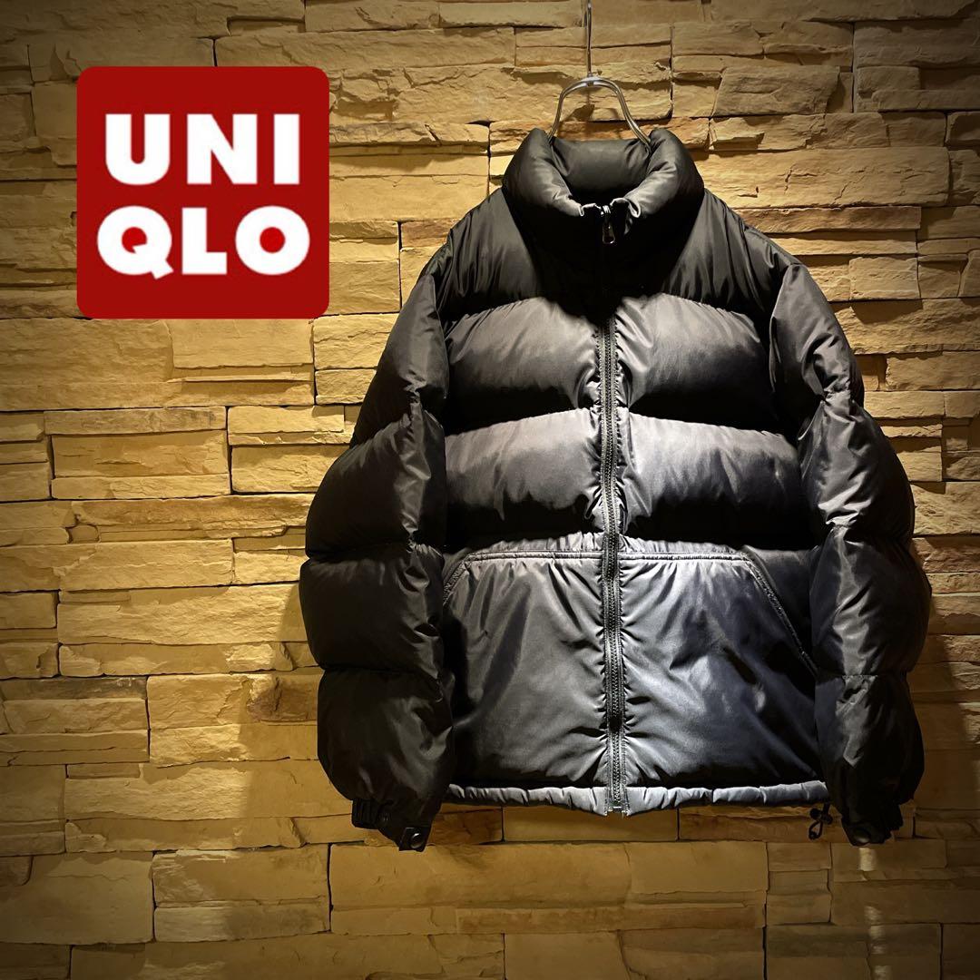 激レア】OLD UNIQLOユニクロ/ダウンジャケット/黒/旧タグ/M - メルカリ