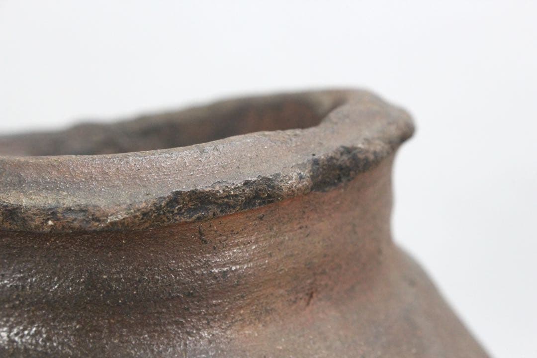 No5593 時代 壷 高さ24.5cm 常滑 備前 花器 陶磁器 送料無料 - メルカリ