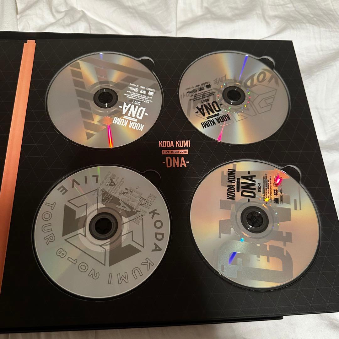 倖田來未　FC限定　LIVE TOUR 2018 -DNA- DVD4枚